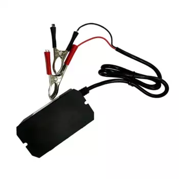 USB-адаптер питания с аккумуляторным зажимом, 4-портовая USB-зарядная станция для автомобильного мотоцикла