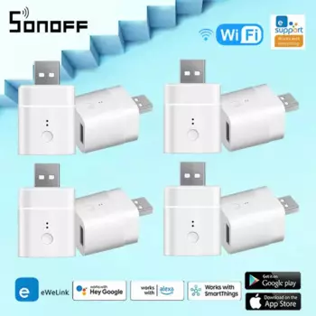USB-адаптер SONOFF Micro 5 в с поддержкой Wi-Fi и таймером