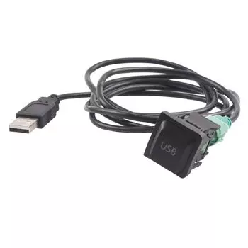 USB аудио-кабель, адаптер, CD-плеер, радио, провод, кабель для VW Golf, Passat, POLO, GTI, Tiguan, для Audi, Skoda