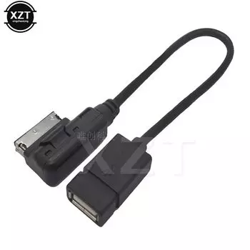 USB AUX кабель музыкальный MDI MMI AMI к USB разъему аудио AUX адаптер провод передачи данных для AUDI A3 A4 A5 A6 Q5 для VW MK5