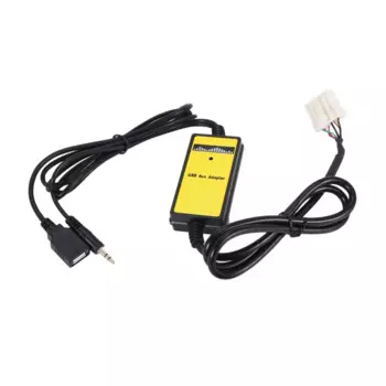 USB AUX Mp3-плеер адаптер автомобильный цифровой музыкальный процессор смены компакт-дисков 3,5 мм для Mazda 2/3/5/6/CX7/MX5/MPV/Miata/Tribute/RX8 интерфейс