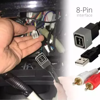 USB AUX удержание автомобильного аудиокабеля радио USB адаптер для Nissan для Qashqai для Versa адаптер кабель CTNISSANUSB.3