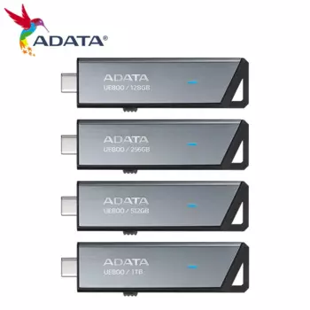 USB-флеш-накопитель ADATA UE800, USB 1000, высокая скорость до 128 Мб/с, 256 ГБ, 512 ГБ, ГБ, 1 ТБ