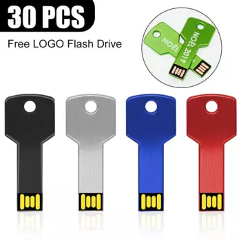 Usb-флеш-накопитель в металлическом корпусе, 4-64 Гб, 30 шт./партия