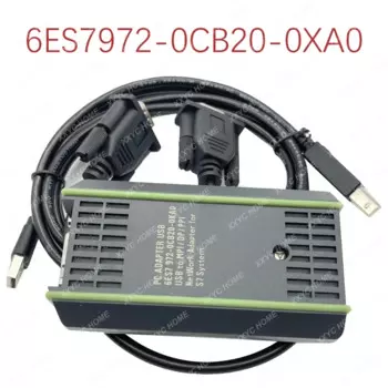 USB-кабель PPI MPI-кабель для программирования для Siemens S7-200 300 400, адаптер ПЛК 6ES7972-0CB20-0XA0, поддержка WIN7/XP/VISTA