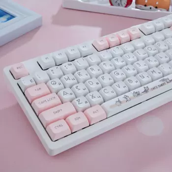USB-клавиатура Механическая с русской раскладкой, 96 клавиш