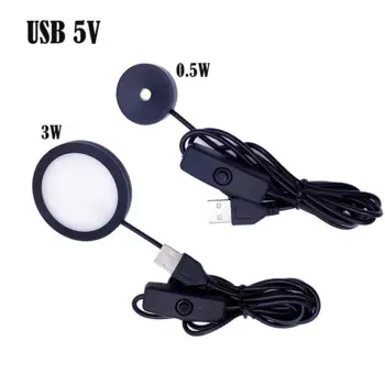 Ohlite USB светодиодный мини-прожектор 5В теплый белый