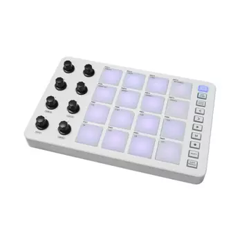 USB MIDI-контроллер с низкой задержкой, профессиональный MIDI-панель с 16 RGB Beat Pads