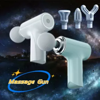 USB мини-массажный пистолет, инструмент для релаксации мышц, вибрационный массаж, фитнес-инструмент, пистолет для фасции, электрический инструмент для фасции
