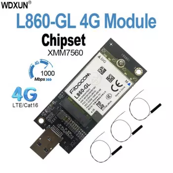 USB-модуль 4G, Фрези, Фрези, Cat16, 4G, карта L860 GL, LTE, модуль, USB-модуль