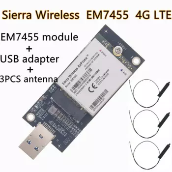 USB модуль EM7455 DW5811E 4G LTE FD / TD LTE CATSH ChG модуль, подходит для E7270 E7470 E7370 E5570 E5470