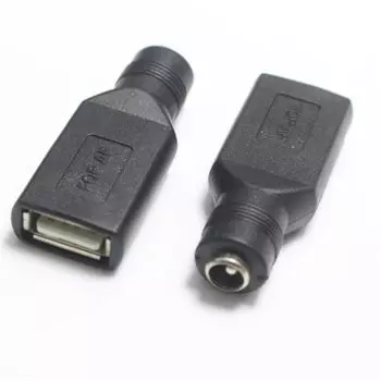 USB на DC 5.5x2.1 мм адаптер 2 шт