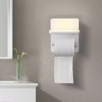 USB Настенный светильник Держатель для салфеток Держатель для туалетной бумаги Ванная комната Настенный светильник Туалет Балкон Раковина Держатель рулонной бумаги Настенный светильник