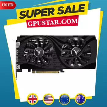 USED YESTON RADEON AMD RX 6750 GDDR6 GRE 10G D6 Graphics Card 160bit rx6750 AMD Graphic Card for PC Gaming видеокарты