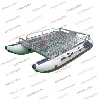 Утолщенная лодка, водная платформа, плот, рыболовная лодка, двойная надувная Съемная подплатформа для рыбалки