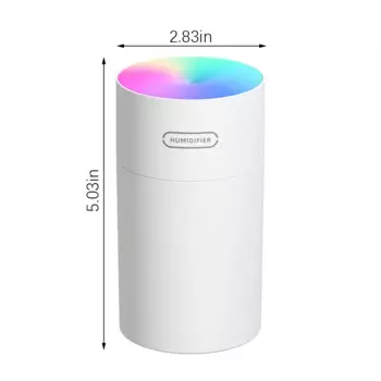 Увлажнитель воздуха USB, 270 мл, 2 Вт, серый
