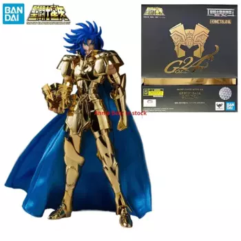 В наличии BANDAI Saint Cloth Myth EX Gemini Legend GOLD24 Модель персонажа аниме Коллекция игрушек в подарок