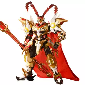 В наличии, новая собранная головоломка Enlightenment Mecha Monkey King Monkey King, детские строительные блоки для мальчиков, игрушки, подарок на день рождения 8094