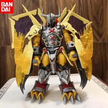 В наличии оригинальная фигурка Bandai New Spirits Standard Amplified Digimon Adventure Wargreymon, аниме-фигурка, модель, экшн-подарок
