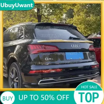 V-образный спойлер для Audi Q5 Q5L, 2019, 2020, 2021, высококачественный материал ABS, Автомобильный задний средний корпус, комплект