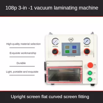 Вакуумный ламинатор для ремонта изогнутого экрана 108P для edge LCD OCA ламинатор для ремонта