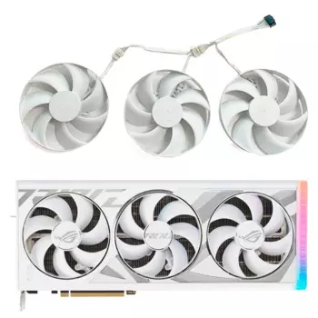 Вентилятор для видеокарты ASUS ROG Strix GeForce RTX 105 RTX 4080, 4090 мм