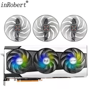 Вентилятор для видеокарты Sapphire NITRO + AMD Radeon RX 6950 XT PURE 95 мм FD10015M12D RX6950XT