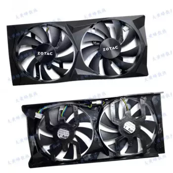 Вентилятор корпуса для видеокарты ZOTAC RTX2060 RTX2060S GTX1660 GTX1660ti HA HB