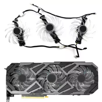 Вентилятор видеокарты для KFA2 GALAX RTX 102 3070Ti 3080 Ti