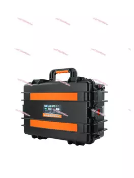 Верхняя машина большой емкости, литий-железо-фосфатная батарея 12v24v36v48v60v, уличный источник питания для автофургонов