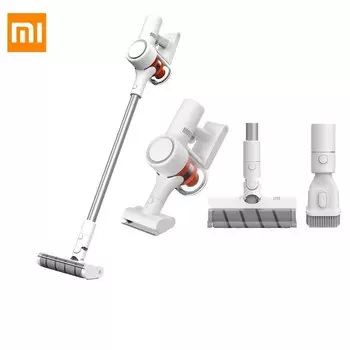 Вертикальный/ручной пылесос Xiaomi Mijia 1C, <500 Вт, беспроводной, влажная уборка, пылесборник