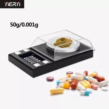 Весы Yieryi карманные электронные 0,001 г