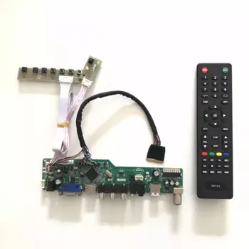 VGA AV аудио USB ТВ контроллер комплект платы для 1600x900 B173RW01 WLED LVDS ЖК Контроллер платы