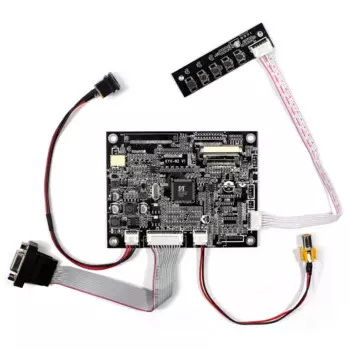 VGA + AV LCD плата контроллера KYV-N2 V1 работает для 5,6 дюймов 640x480 AT056TN52-V3 ЖК-экран