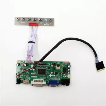 VGA DVI LVDS набор для платы ЖК-контроллер HDMI-совместим с 6,0-дюймовыми панелями LP156WF4-SLB1 15,6x1920 LP156WF4 SLB1 DIY Kit