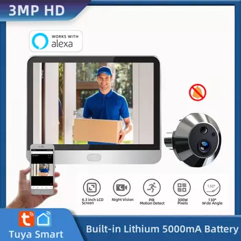 Видеодомофон Tuya Smart 3MP