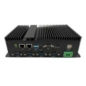 Видеокарта 1007U Hd, двойная Lan-карта, 4K выход, мини-компьютер для настольного компьютера, без вентилятора, самый дешевый промышленный мини-компьютер