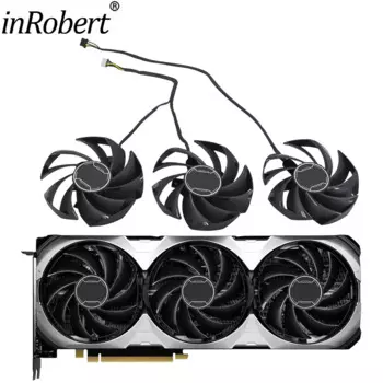 Видеокарта вентилятор 87 мм RTX4060 RTX4060Ti для MSI GeForce RTX 4060 Ti 4060 VENTUS 3X сменная видеокарта графический процессор вентилятор