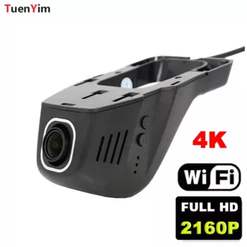 Видеорегистратор Novatek, 4K HD 2160P, Wi-Fi, для Toyota/Chevrolet/Ford/Nissan/Hyundai