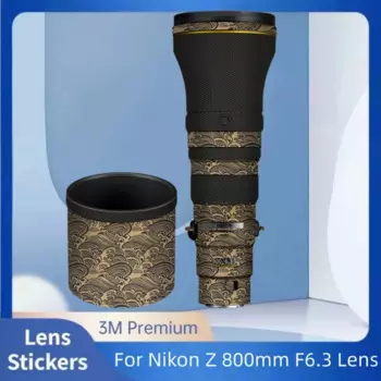 Виниловая пленка для фотоаппарата Nikon Z 800 мм F6.3 VR S, NIKKOR Z800mm Z800 800 6,3 F/6,3 F6.3S