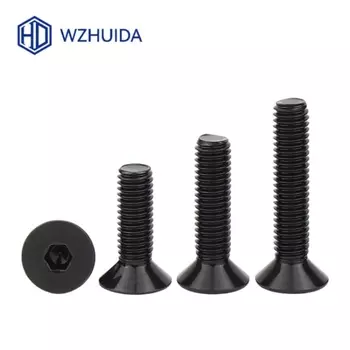 Винты WZHUIDA черные из нержавеющей стали M2-M10