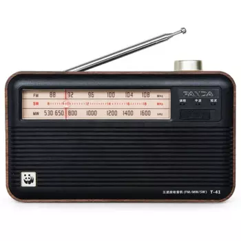 Винтажный Ретро портативный Полнодиапазонный радиоприемник Panda T41 FM SM MW полупроводниковый классический ретро настольный музыкальный плеер