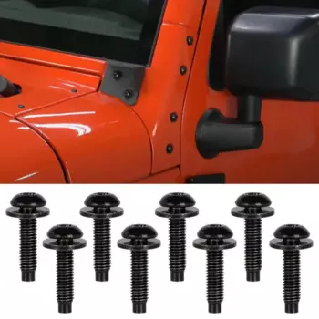 Винты для Jeep Wrangler JK 2007-2018, винты, болты, болты, винты для лобового стекла