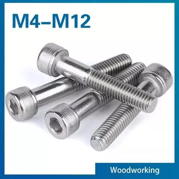 Винты М4-М12 из нержавеющей стали XMSJ DIY Supplies