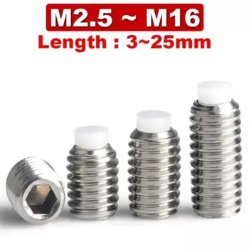 Винты нержавеющая сталь 304 M2.5,M3,M4,M5 M6