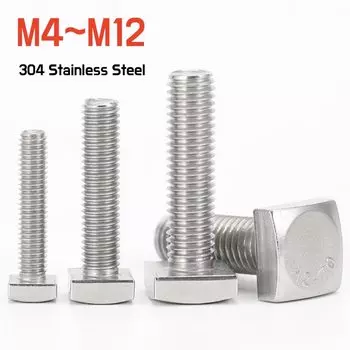 Винты нержавеющая сталь M4-M12 GB35