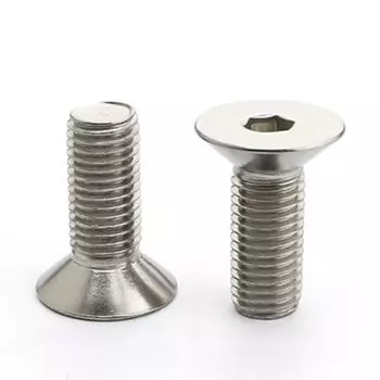Винты потайные с шестигранной головкой AXK DIN7991 M2-M8