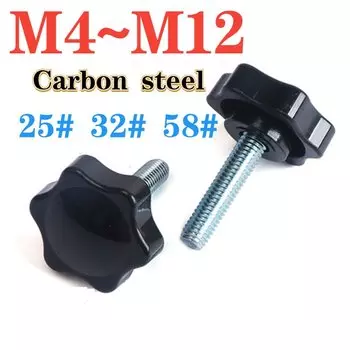 Винты с ручкой в виде цветка сливы M4-M12 углеродистая сталь