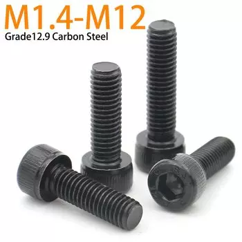 Винты Zimir углеродистая сталь DIN912 класс 12.9