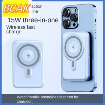 Внешний аккумулятор BCAK с металлическим кронштейном, 10000 мАч, 20000 мАч